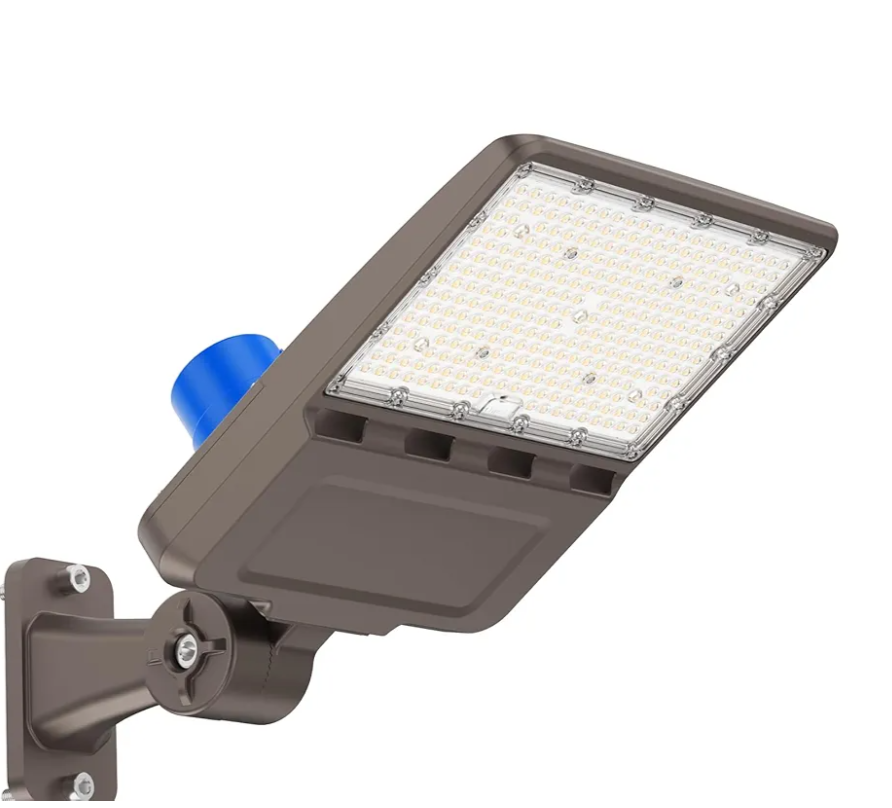 G GJIA LED Parking Lot Light, 200W, 28000LM 5000K Shoebox Light with Dusk to Dawn Photocell,Adjustable Arm Mount, IP66 Waterproof, Commercial LED Area Security Light for Parking Lot,Roadway