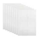 8 Pack 68 Inch Wire Mesh Screen, 20 Mesh Stainless Steel Mesh, Durable and Rust Resistant Metal Mesh Screen for DIY Projects, Vent, Garden, Cage, Window Screen, Filter Mesh