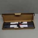 Japanese Chef Knife, 8 Inch Damascus Kitchen Knife with VG10 Steel Core, Professional Black Forged Kitchen Knives with Ergonomic Handle, Leather Sheath & Luxury Gift Box, Valentine Gifts for Men Women