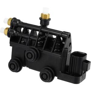 X AUTOHAUX RVH000095 Front Air Suspension EAS Valve Block Transfer Valve for Land Rover LR3 2005-2009 for Land Rover LR4 2010-2016 for Land Rover Range Rover Sport 2006-2013