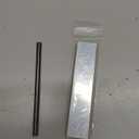 Gisafai 6 Piece Metal Electrodes Set Electrode Strips Set Aluminum Copper Zinc Nickel Tin Iron for Scientific Experiments Electroplating Plating, 7