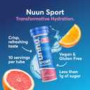 Nuun Sport Electrolyte Tablets for Proactive Hydration, Mixed Flavors, 4 Pack (40 Servings)