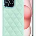 ZHEGAILIAN for iPhone 13 Pro Case, Military-Grade Protection, All-Around Shockproof Corners, Stylish Leather Phone Case for iPhone 13 Pro - Blue