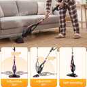 14-in-1 Steam Mop, 1550W Detachable Handheld Steam Cleaner for Floor Cleaning, 16.4 FT Cord, 2 Washable Pads, Multi-Purpose Floor Steamer for Hardwood, Carpet, Tile, Grout