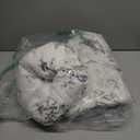 SLEEPBELLA Reversible Duvet Cover Queen, Elegant Purple Blossom on White, Soft and Breathable (005)