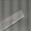 ZhiYo 71in Wire Covers for Cords on Wall, One Cord Hider, Self-Adhesive Cord Covers for Wires on Wall, Paintable TV Cable Hider, White Cable Management Raceway Kit, 5X L14.2in, W0.5in H0.4in