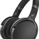 Sennheiser HD 450SE Black Bluetooth 5.0 Wireless Headphone with Alexa Built-in - Active Noise Cancellation, 30-Hour Battery Life, USB-C Fast Charging, Foldable - Black