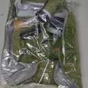 Lelepet Warm Dog Coat Waterproof Dog Jacket for Large Dogs Reflective Fleece Vest with Adjustable Buckle Hook & Loop Windproof Cold Weather Coats, Army Green, L