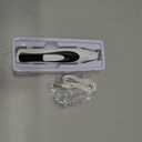 Oneisall Low-Noise Dog Paw Trimmer with LED Light, Paw Trimmer for Dogs &Cats 0.8inch/20mm Wide Blade, 35dB Cordless Electric Pet Paw Grooming Clippers for Paws, Ears, Face, Rump (White)