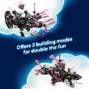 LEGO DREAMZzz Nightmare Shark Submarine Building Toy for Kids - Pretend Play Set & Figures for Boys & Girls, Ages 9+ - Rebuild as a Battleship or Submarine Toy - Gift Idea for Birthdays - 71500 (Incomplete Bulk Lego Only)