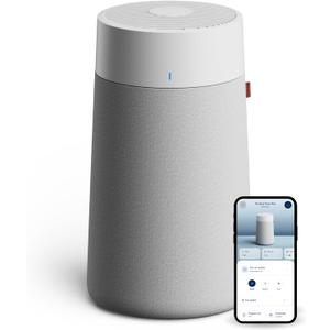 BLUEAIR Air Purifiers for Bedroom, HEPASilent Air Purifiers for Home, Air Purifiers for Pets Allergies Air Cleaner, Smart Air Purifier, Small Room Air Purifier, Virus Air Purifier, Blue Pure 411i Max