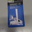 Prime-Line H 3820 Left-Handed, White, Casement Locking Handle with Offset Base (Single Pack)