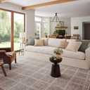 Loloi Angela Rose Ember Collection EMB-10 Fog/Dove 11'-6" x 15'-7" Area Rug