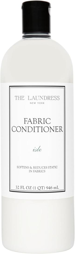 The Laundress Isle Fabric Conditioner, Soften Fabrics, Reduces Static, Concentrated Fabric Softener Liquid, Isle Scent, 32 Fl Oz
