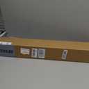 LazBlinds No Drill Bamboo Roman Shades, 39" W x 48" H, Malay Umber