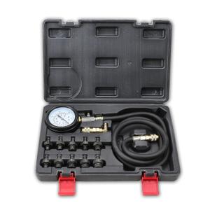 Oil Pressure Tester Kit 0-140 PSI, Professional Engine Oil Pressure Gauge Diagnostic Tool for Cars, Trucks, ATVs, Motorcycles - Universal Fit, Accurate Measurement