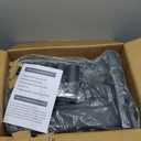 Dog Poop Trash Can Outside, 20L/5Gallon Pedal and Removable Inner Waste Bin, Outdoor Dog Poop Trash Can with 100 Bags, Pet Waste Container for Garden, Black