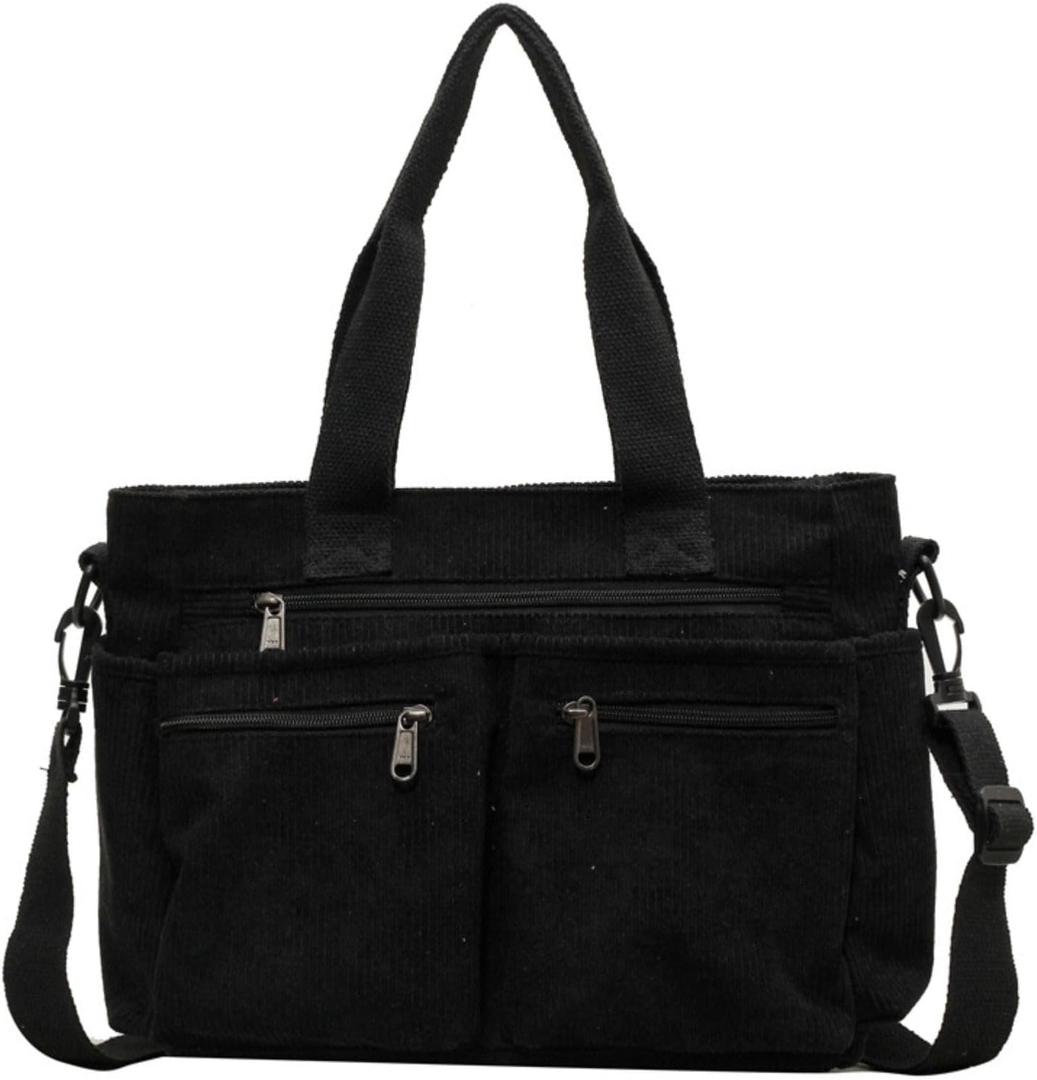 Makukke Tote Bag Women Large Crossbody Bag Stylish Handbag for Women Corduroy/Canvas Hobo Bag Fashion shoulder Bag Purse