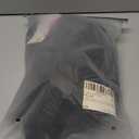 WDIRARA Women's Deep V Neck Long Sleeve High Waist Pleated Romper Jumpsuit (X-Large, Black)