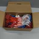 YULIANG LED American Flag Lights,6.5ft*3.2ft Waterproof Led Flag Net Light Outdoor for 4th of July Decorations,Independence Day,Memorial Day, Festival, Garden,Outdoor Christmas Decoration