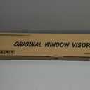 YLSCOO Window Visors Rain Guards fits 2016-2025 Malibu (EXCLUDES 2016 Malibu Limited), Out-Channel Window Wind Deflectors Vent Shades Accessories, Dark Smoke, 2017 2018 2019 2020 2021 2022 2023 2024