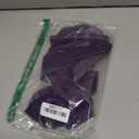 13" Purple Bow Pre-Tied Bow for Christmas Tree, Purple Velvet Ribbon Bow for Wreaths, Tree Toppers Bow, Premade Bow, Gift Bow for Party Favor, Christmas Home Indoor Outdoor Decor-1 Counts