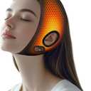 TMJ Relief Products Jaw Heating Pad for Jaw Pain Relief, 5000mAh Rechargeable 3 Temperature Electric Face Heating Pad with Timer, Wearable Jaw Wrap and Heating Relief Tool for Face Pain