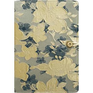 ipoul A5 Binder, 6 Ring Binder, Refillable Notebook, Embroidery Journal, Budget Binder, Lined Page, Ruled Paper, Gift for Women, Planner Binder, Flower Notebook, Travel Journal