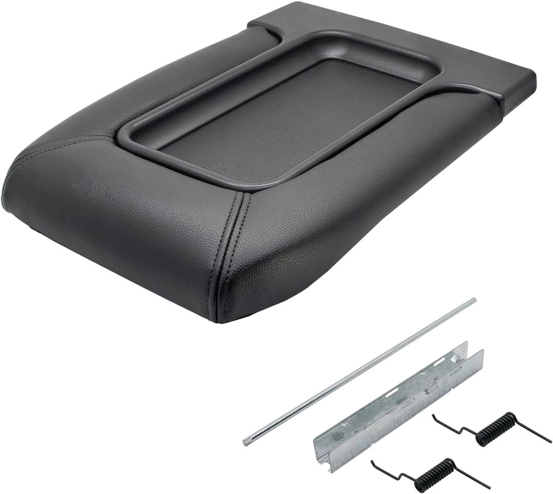 NHILES Center Console Lid Replacement Kit for 1999 2000 2001 2002 2003 2004 2005 2006 2007 Silverado/Avalanche/Suburban/Sierra/Yukon Replaces Number 19127364, 19127365, 19127366 (Black) NHILES Center Console Lid Replacement Kit for 1999 2000 2001 2002 2003 2004 2005 2006 2007 Silverado/Avalanche/Suburban/Sierra/Yukon Replaces Number 19127364, 19127365, 19127366 (Black)