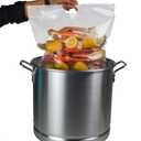 Jesdit Seafood Boil Bags Large (pack of 5) Ideal Boil Bag for fish, crab, shrimp, crawfish and veggies - cooking and storage bag