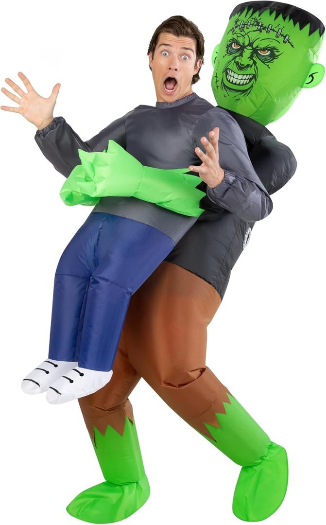 Morph Monster Costume Adult Men, Monster Inflatable Costume, Halloween Costumes for Men, Halloween Costumes For Adults