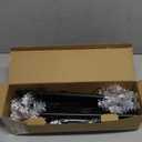 BRIGHTDECK Snowflake Solar Christmas Decorations Outdoor, 10 Pack LED, Waterproof Snowflake Pathway Lights, Stake Lights for Christmas Garden Decor (10Pcs Blue)