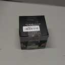 Rikyo Glass Dessert Dome with Wood Base,Mini Cake Stand,Cake Plate Wooden Plates with Dome,Fruit Display Server Tray for Kitchen,Wedding,Appetizer Dessert and Cheese Serving Stand (Round-3.25")