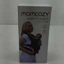 Momcozy Baby Carrier - Ergonomic, Cozy and Lightweight Carrier for 7-44lbs, Effortless to Put On, Ideal for Hands-Free Parenting, Enhanced Lumbar Support, Purehug for Infant to Toddler, Khaki