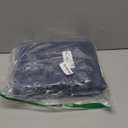 Bathroom Rugs Non Slip Washable, Super Absorbent Thin Bath Mat Quick Dry Low Pile Bathroom Rug, Navy Blue 20"x48"