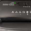 Amazon Basics 8-Sheet High Security Cross Cut Paper and Credit Card Shredder with P-4 Security, Auto Shut-off, Black