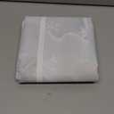 Dudaacvt 8x6ft Christmas Snowman Backdrop Rustic Wood Wall Winter Wonderland Background Snowflakes Gifts Frosted Trees Holiday Party Photo Booth Home Decor