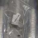 ELEGANT DISPOSABLES Crystal Clear PET Cups With Flat lids for Iced Coffee (32 oz)