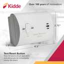 Kidde Carbon Monoxide Detector, Battery Powered CO Alarm with LEDs, Test-Reset Button, Low Battery Indicator, Portable