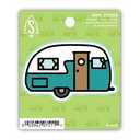 STICKERS NORTHWEST Stickers Northwest Retro Camper Sticker Sticker, 4 Pack