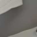 Changshade 6-Pack Pleated Paper Temporary Shades Cordless Light Filtering Cut to Size Temporary Paper Blinds for Indoor Windows of Office, Bedroom, Bathroom, Living Room, 36" W x 72" H, White