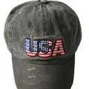 USA Cotton Washed Gray Hat