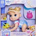 Baby Alive Crawl 'n Play Harper Hugs Electronic Crawling Baby Doll Set, Blonde Hair, Kids Toys for Girls & Boys 3 Years & Up, 10.75 Inches