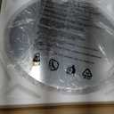 SBAGNO 24'' Round Bathroom Mirror with Lights, LED Bathroom Vanity Wall Mirror with Anti-Fog, Stepless Dimmable, 3 Colors, Tempered Glass Lighted Vanity Smart Mirror for Bathroom(No Bluetooth)