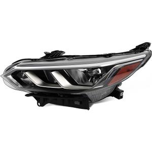 Driver Side Halogen Headlight Compatible with Sentra S/SV 2020-2022 Headlamp 260606LB0A (Left)