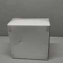 YOUBET 50 Pack Ivory Scalloped Plastic Plates 10.25 Inch Ivory Disposable Plates with Gold Rim - High End Elegant Vintage Dinner Plate for Birthday Parties & Wedding