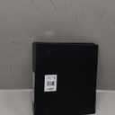 Avery Mini Binders, 5.5" x 8.5", 2 Inch Round Rings, Black, Durable Ring Binder, Label Holder (27554)