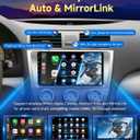 8-Core 4GB+64GB Car Radio for Toyota Camry 2006-2011 with Wireless Carplay Android Auto, 9 Inch Android 13 IPS Touch Screen Car Stereo Compatible with JBL, Support GPS WiFi BT FM RDS/DSP Camera SWC