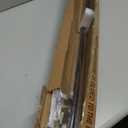 Dark Bronze Disc Curtain Rods, 48-84 Inches Window Curtain Rod,Adjustable Room Darkening Drapery Rod with Aluminum Finials and Brackets,Wrap Around Design