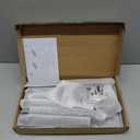 Industrial Pipe Clothing Rack with Floating Shelves, 2 Hanging Rods Wall Mounted Garment Rack, Heavy Duty Iron Clothes Bar, Space-Saving Clothing Hanging Rails for Closet (2 hanging rods 1 shelf)